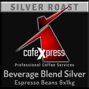 Beverage Blend SILVER ROAST Coffee Beans (1x1kg)